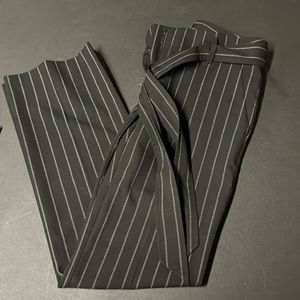 Loft Pin stripe tie dress pants